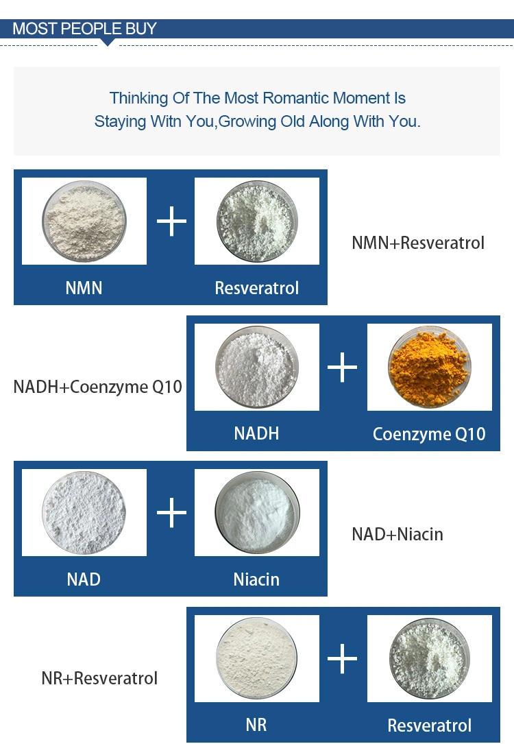 2020 Top Sell Anti-Aging Nicotinamide Mononucleotide Nmn Beta-Nmn Powder with High Purity