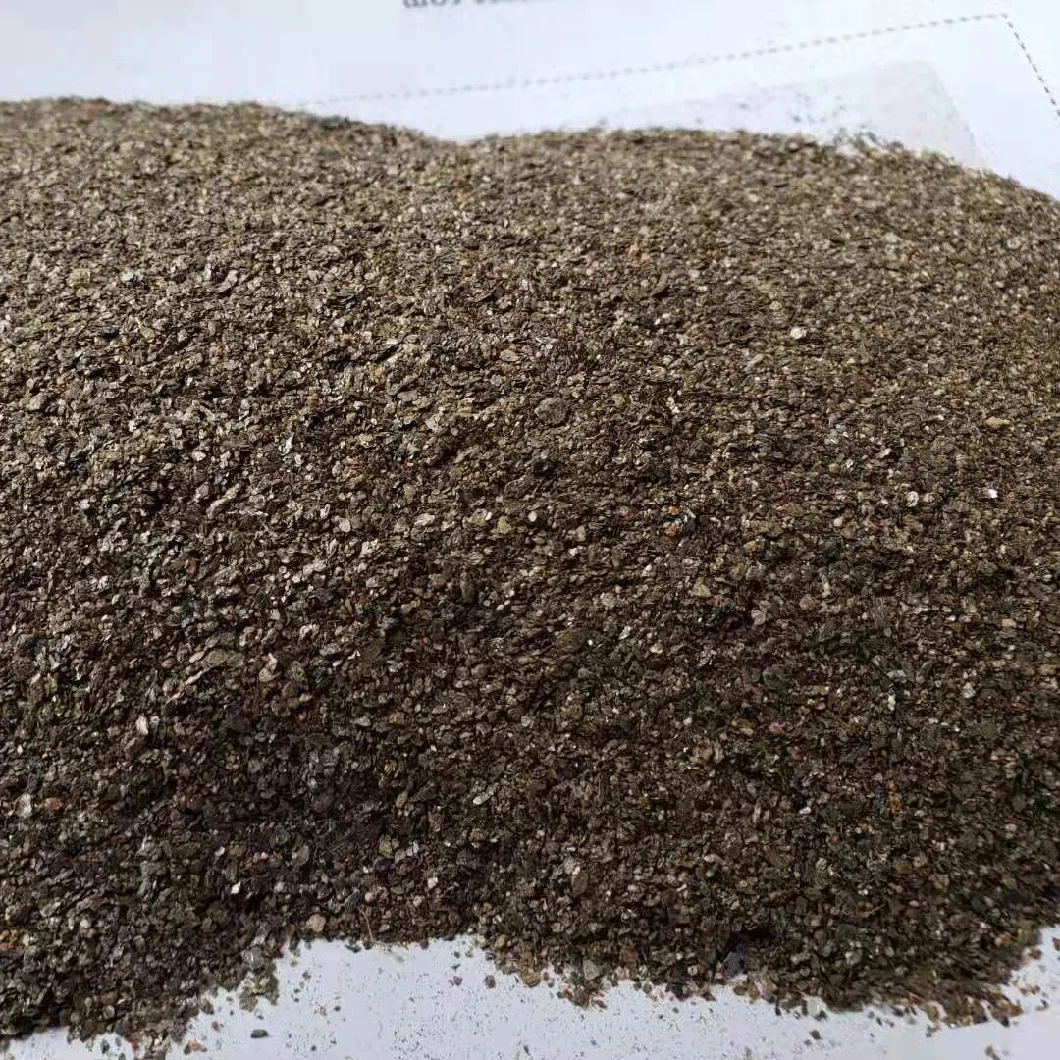 Factory Supply Building Lightweight Materials Insulation Used Crude Vermiculite Ore and Golden Expanded Vermiculite